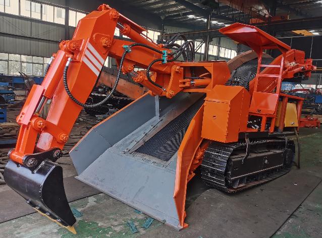 挖掘的時(shí)候，扒渣機(jī)出現(xiàn)大臂無力或整車無力等情況，是怎么回事呢？